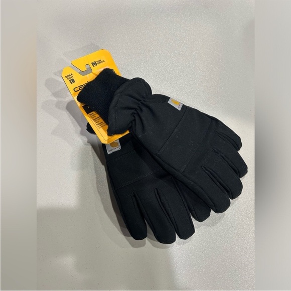Carhartt Women's Large Insulated Duck Synthetic Leather Knit Cuff Gloves NWT - Picture 1 of 6